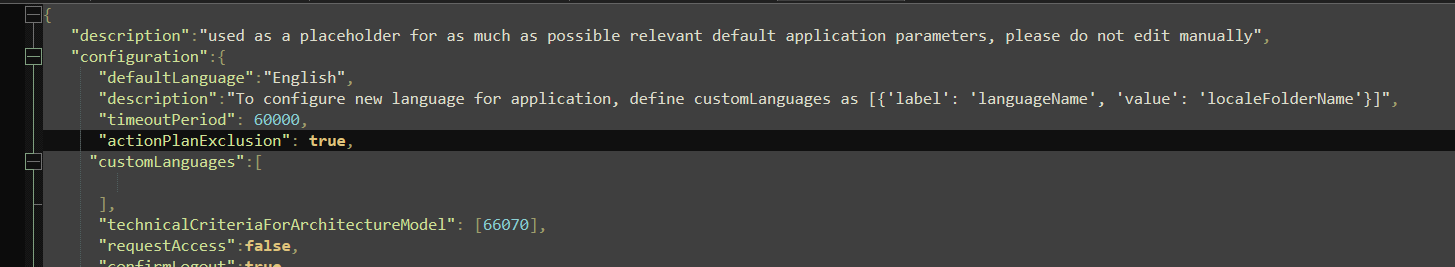 actionPlanExclusion parameter in ed.json